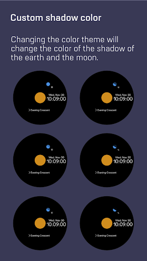 Moon Phase Watch Face Screen 3