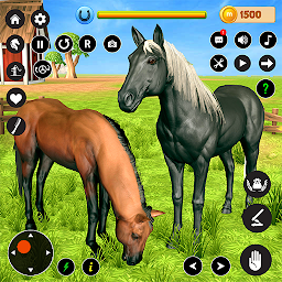 Horse Simulator Family Game 3D