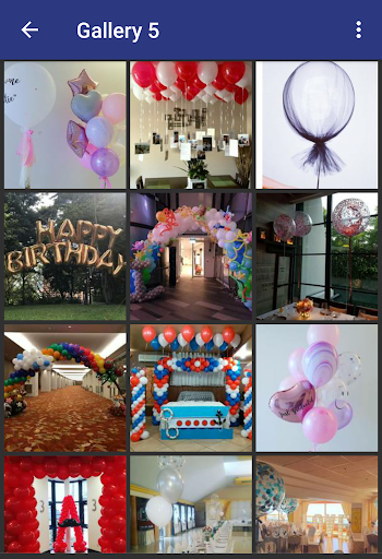 Balloon Decoration Screen 2