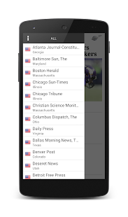 US Newspapers Screenshot