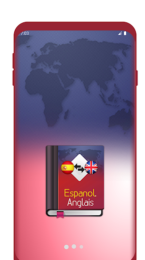 Android application English Spanish dictionary screenshort