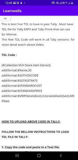 LearnWell Screen 2