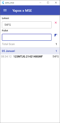 WMS MSE Screen 2