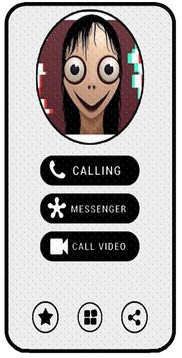 Android application momo : fake call video screenshort