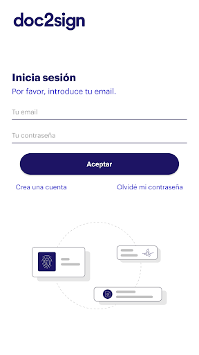 Android application doc2sign screenshort