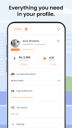 Gyre Driver Screen 3