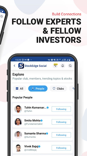 StockEdge Social Screen 3