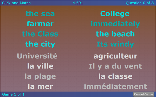 Instrumental Language Screen 3