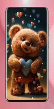 Cute Teddy Bear Wallpaperのおすすめ画像5