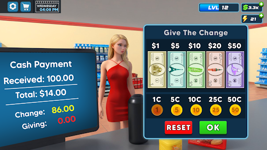 Supermarket Manager 3D Store