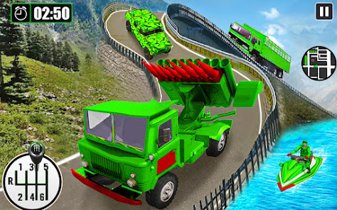 Army Vehicle Transport Game  screenshots 2