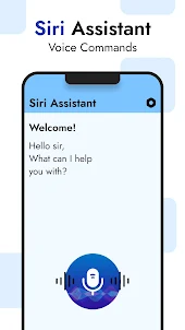 Siri Voice Assistant & Command