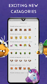Screenshot 13 Emoji stickers for WhatsApp android