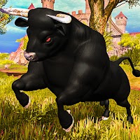 Злой бык Атака корова игра дикий животное Симулято