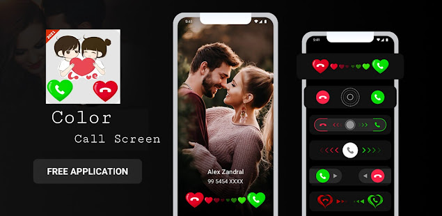 Color Call Screen Themes, Call Flash & Color Phone 13.1 screenshots 1