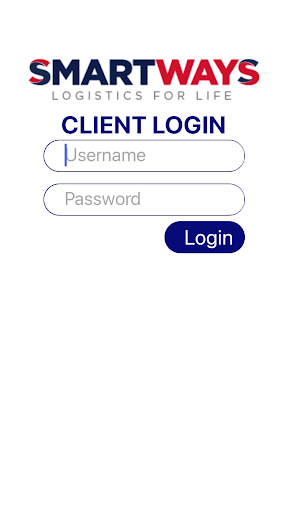 Android application Smartways Logistics screenshort