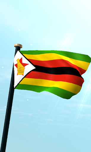 Android application Zimbabwe Flag 3D Wallpaper screenshort