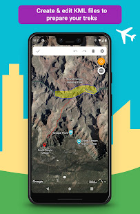 E-walk hiking trekking offline GPS