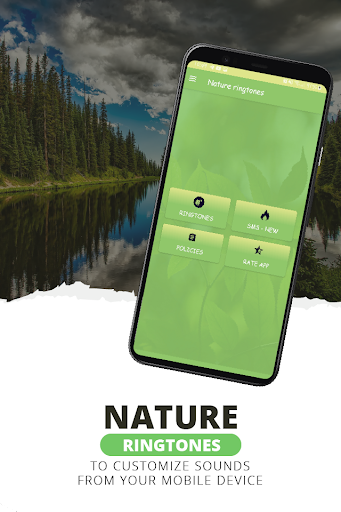 Android application Nature ringtones screenshort