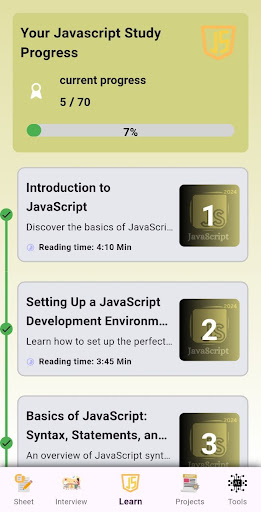 App preview