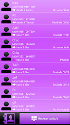 THEME FOR EXDIALER GLAS PURPLE