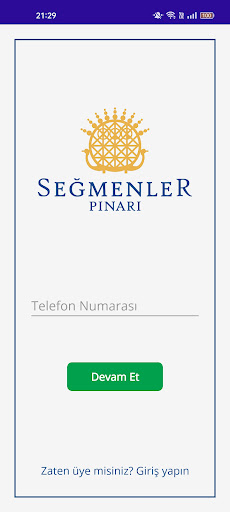 Android application Seğmenler Pınarı screenshort