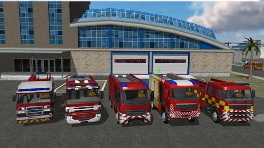 Fire Truck Drive Simulator 3D