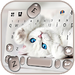 Cover Image of Download Innocent Cute Cat Keyboard Theme 7.0.0_0113 APK