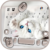 Innocent Cute Cat Keyboard Theme icon
