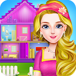Cover Image of Descargar Doll House Clean - Home Cleanu  APK
