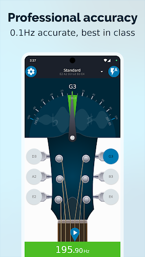 Easy Guitar Tuner Screen 3