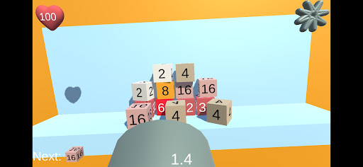 2048SHOOT! Screen 3