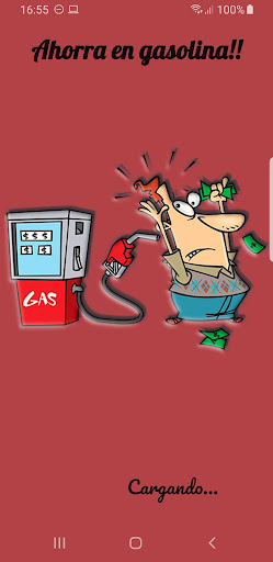 Android application Precio gasolina en España screenshort