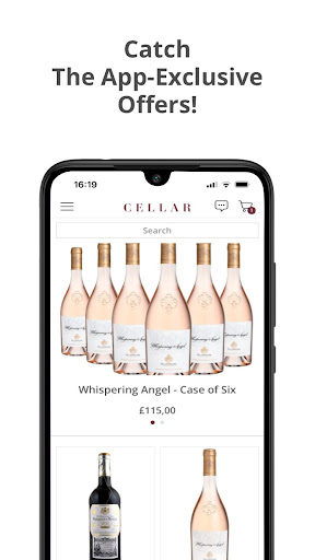 Cellar Wine Shop Screenshot 1 - AppWisp.com
