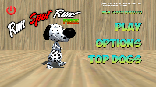 Android application Run Spot Run screenshort