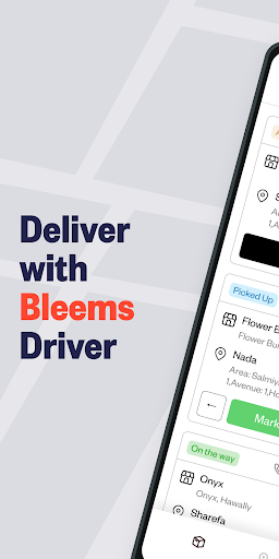 Android application Bleems - Driver screenshort