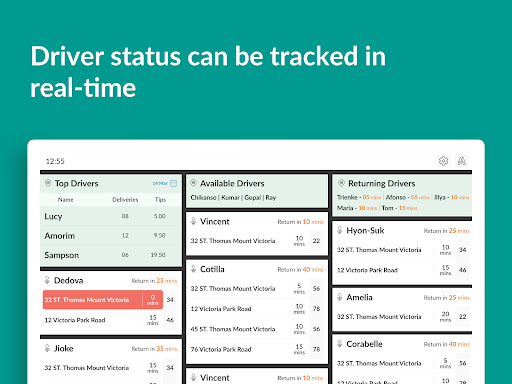 Driver Status Screen 2