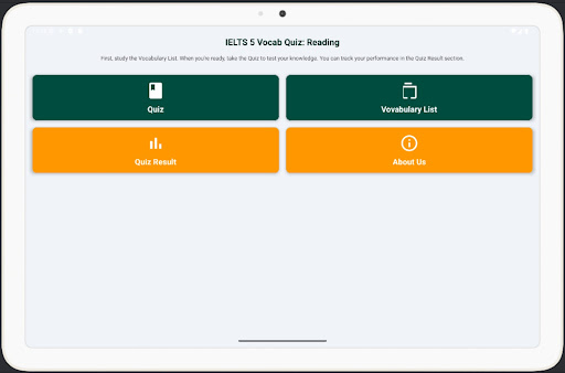 IELTS 5 Vocab Quiz Reading