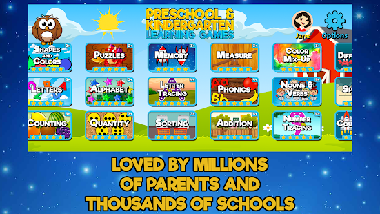 Preschool & Kindergarten Games Screenshot