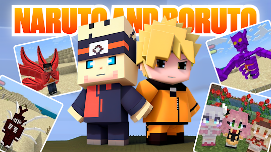 Anime and Naruto Mod Minecraft