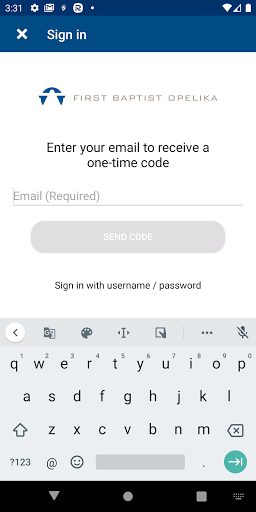 Android application FBCO screenshort