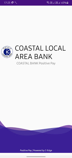 Android application Coastal Bank Positive Pay screenshort