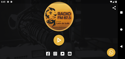 Radio León de Judá Screen 2