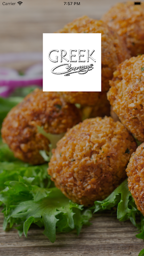 Android application Greek Cravings screenshort