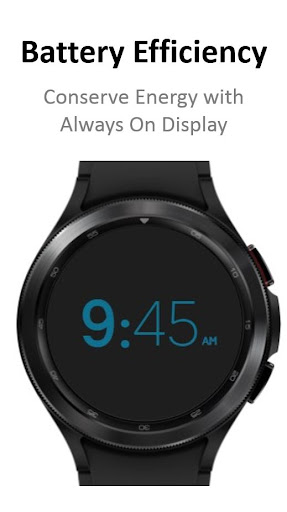 Simple Digital Watch Face Screen 2