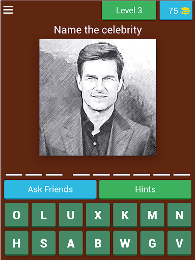 Guess the celebrity Quiz game