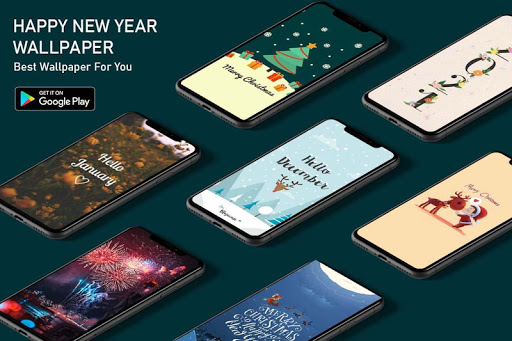 ? Merry Christmas  Happy New Year  HD Wallpaper