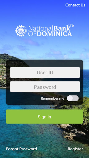Android application NBD MoBanking screenshort