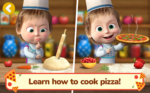 Masha and the Bear Pizza Maker 11