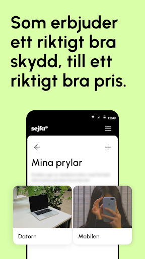 Sejfa Screen 2